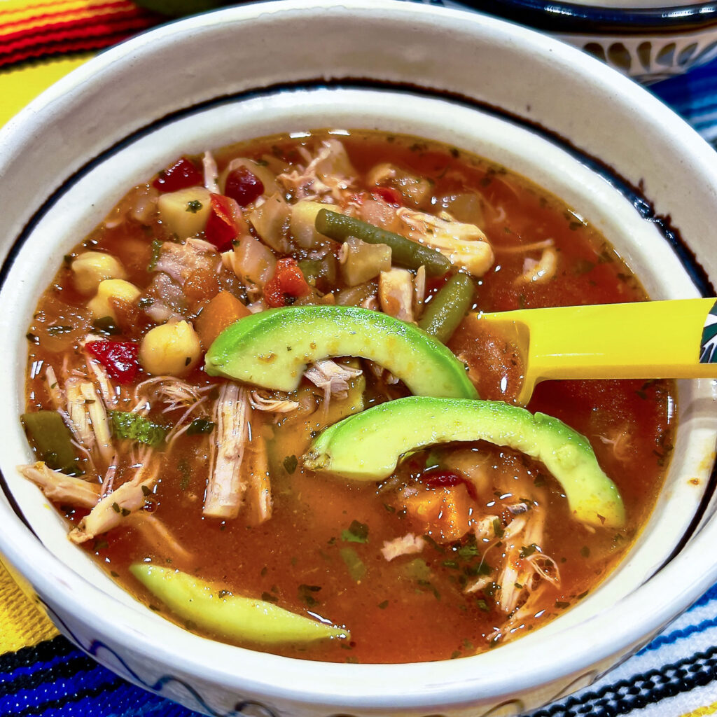 Best Caldo Tlalpeño Mexican Soup Recipe Instant Pot The Bossy Kitchen